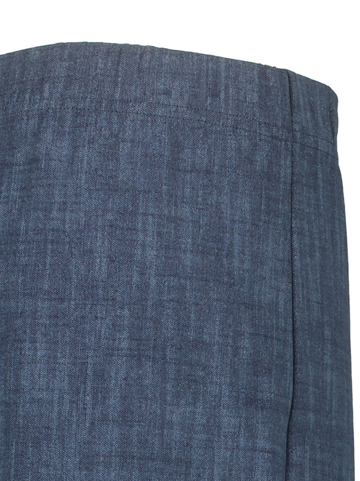 Blauwe wijde broek Marie Beau Et Lou