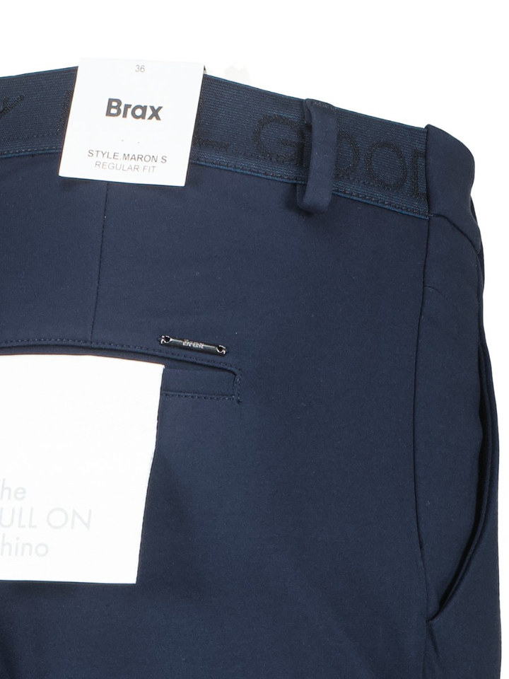 Donkerblauwe broek Style Maron Regular Fit Brax