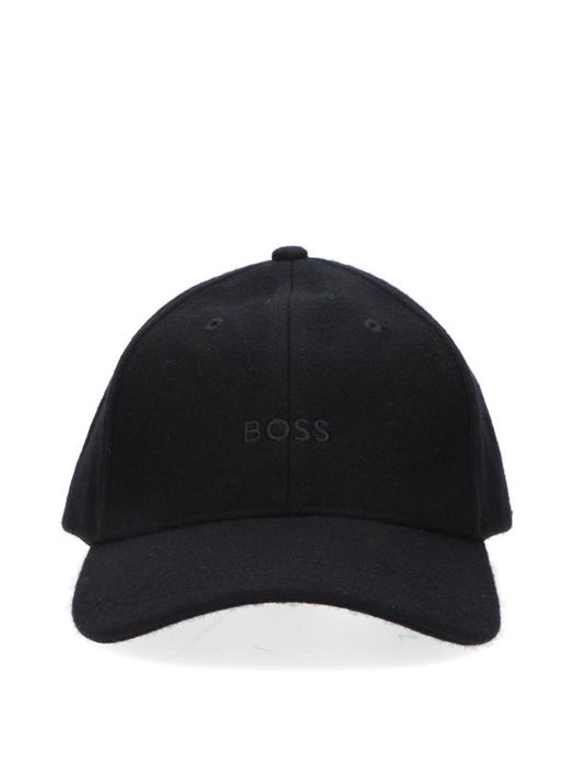 Zwarte wollen pet Derrel Hugo Boss