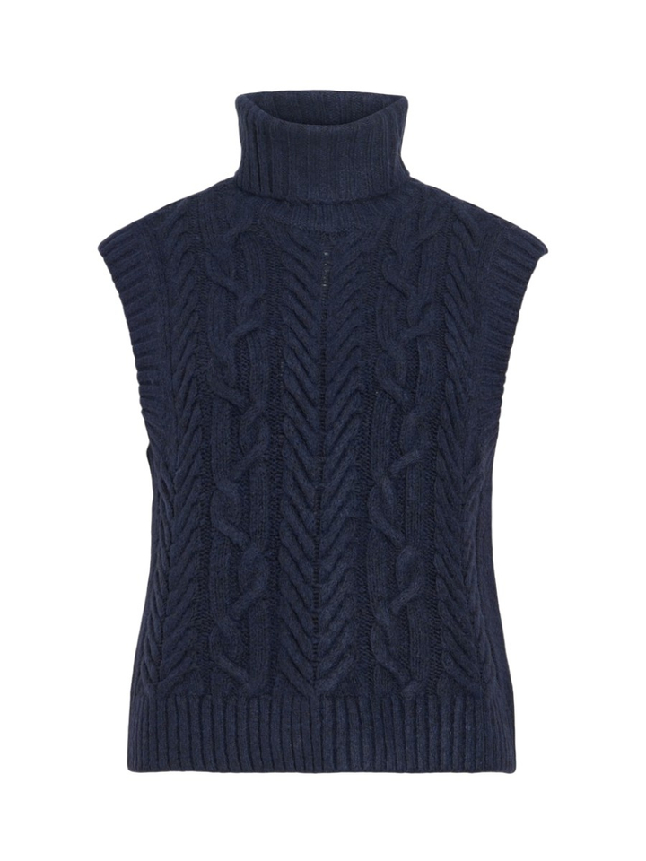 Donkerblauwe cardigan Viopa Vila 