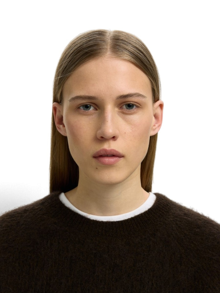 Donkerbruine trui Selected Women