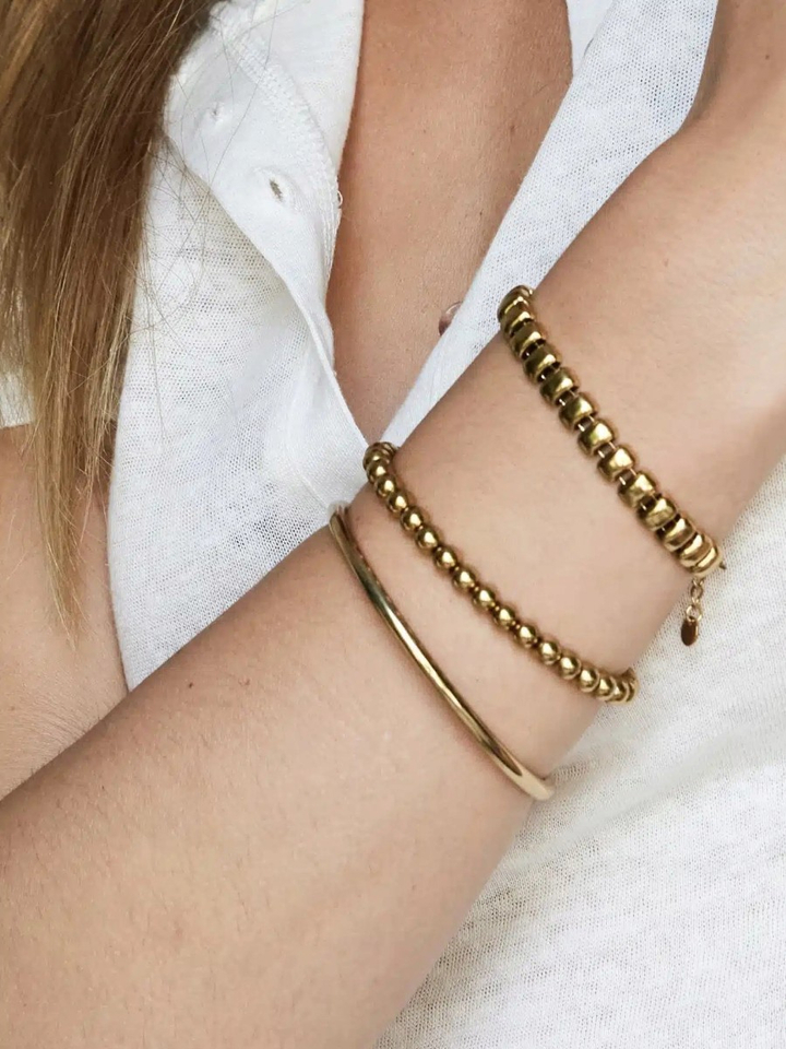 Gouden fijne armband Ellen Beekmans
