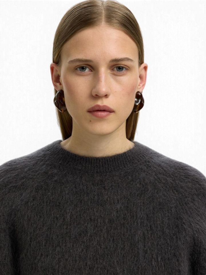 Donkergrijze trui Selected Women