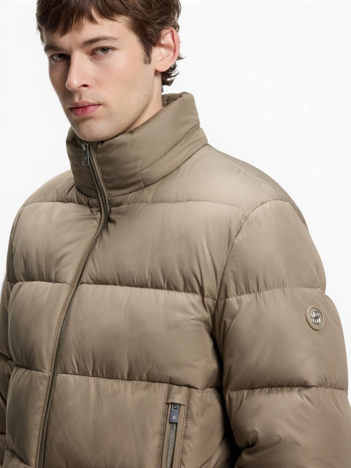 Bruine pufferjas H-colter Boss Black
