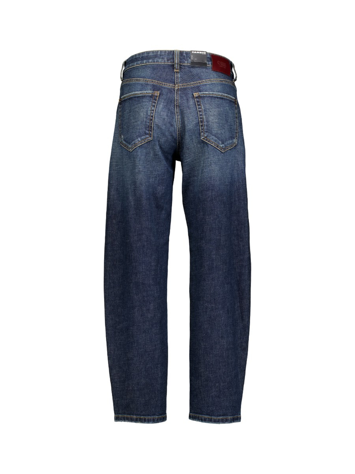 Blauwe straight jeans Elli long Cambio