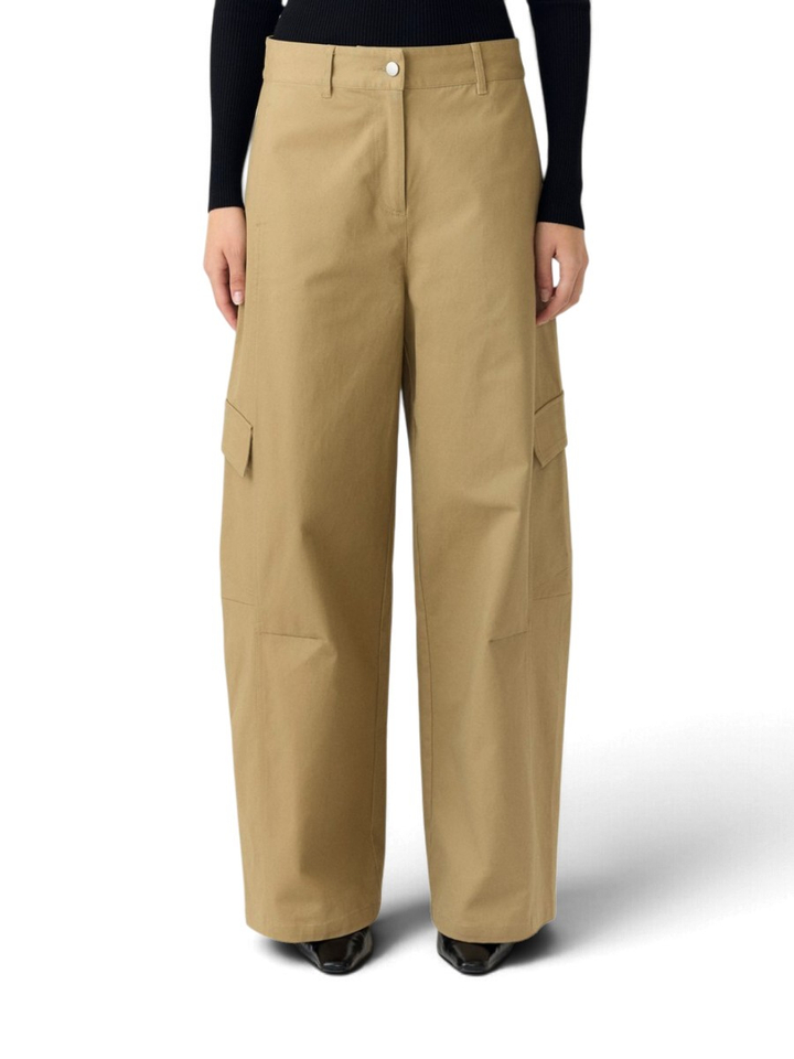 Beige cargo broek Yascarine Y.A.S