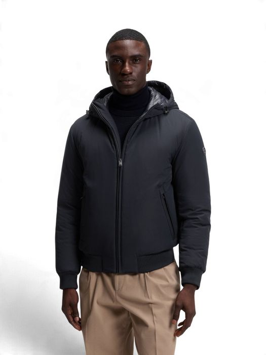 Blauwe jas Hugo Boss