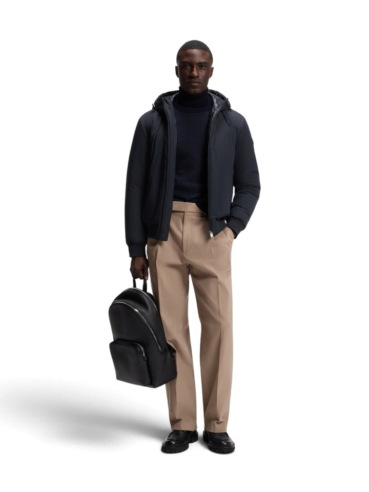 Blauwe jas Hugo Boss