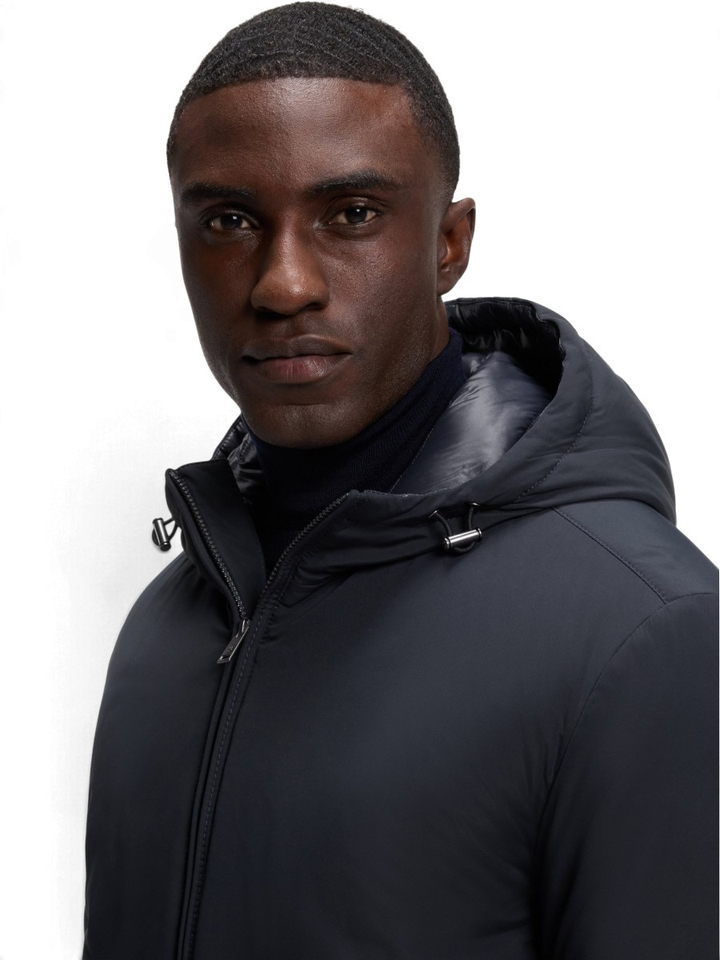 Blauwe jas Hugo Boss
