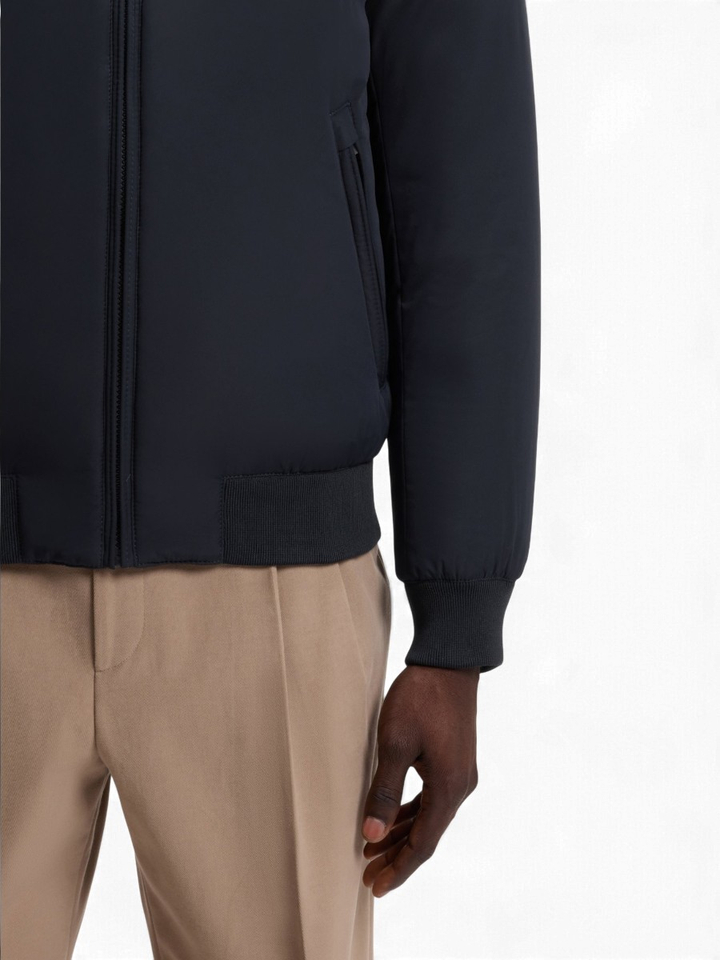 Blauwe jas Hugo Boss