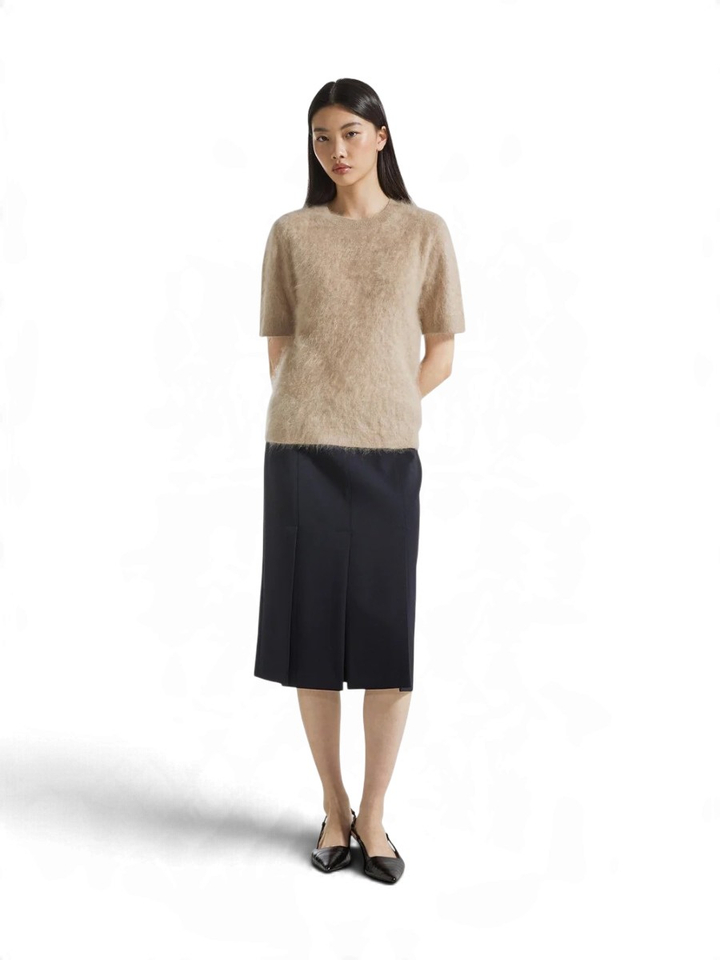 Beige zachte trui in kasjmier Seventy
