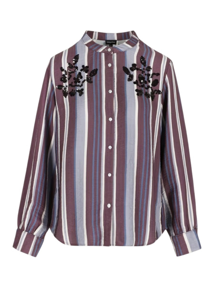 Gestreepte blouse met glitterdetail Jilly Mayerline