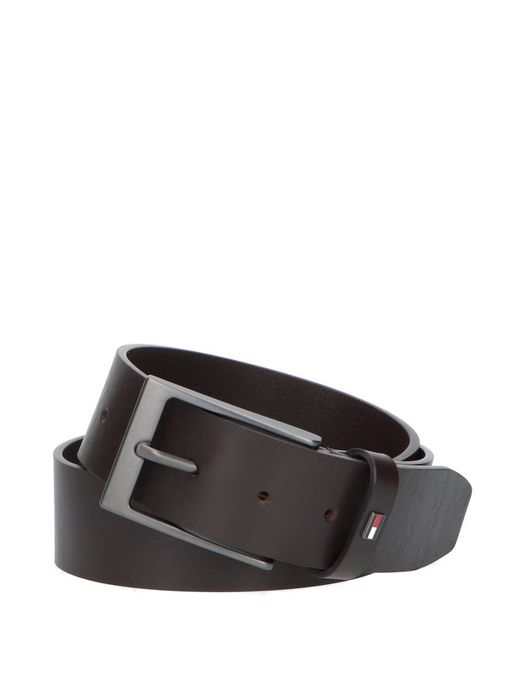 Bruine riem met donkergrijze beugel Tommy Hilfiger