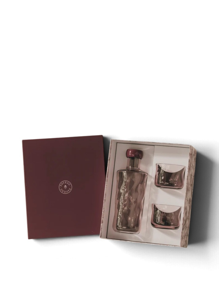 Bordeaux giftset met fles en glazen Swirl M Silt Paveau