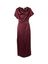 Lange bordeaux jurk Evilia Soaked In Luxury 