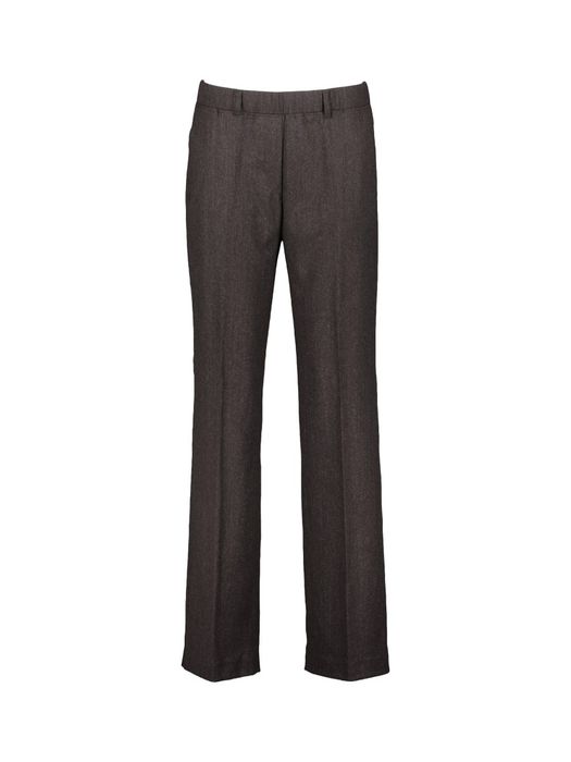Bruine broek met elastiek