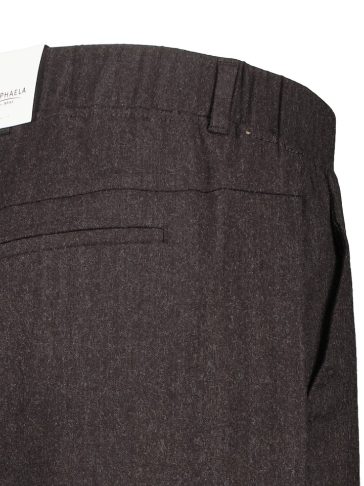 Bruine broek met elastiek