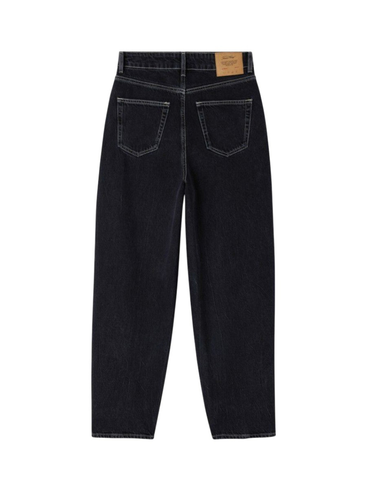 Zwarte barrel jeans American Vintage