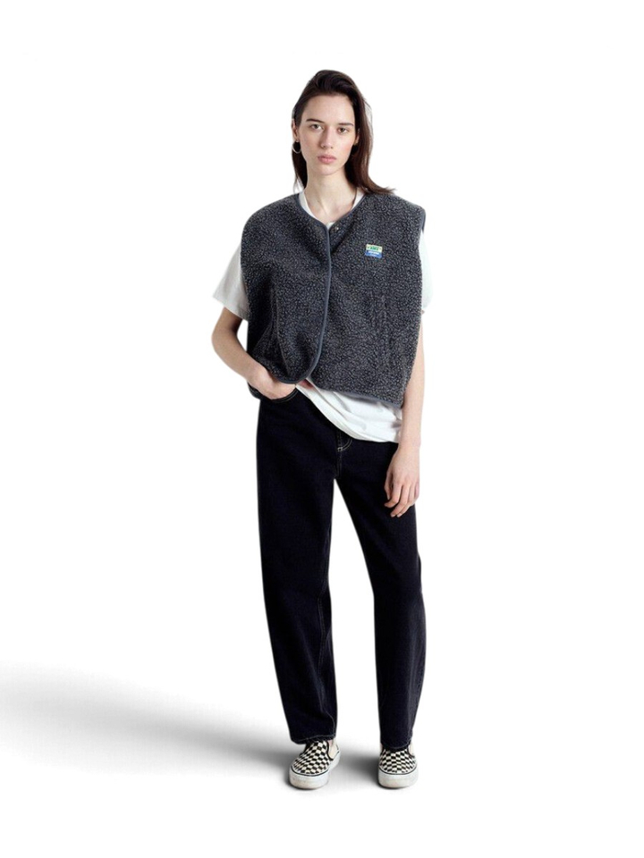 Zwarte barrel jeans American Vintage