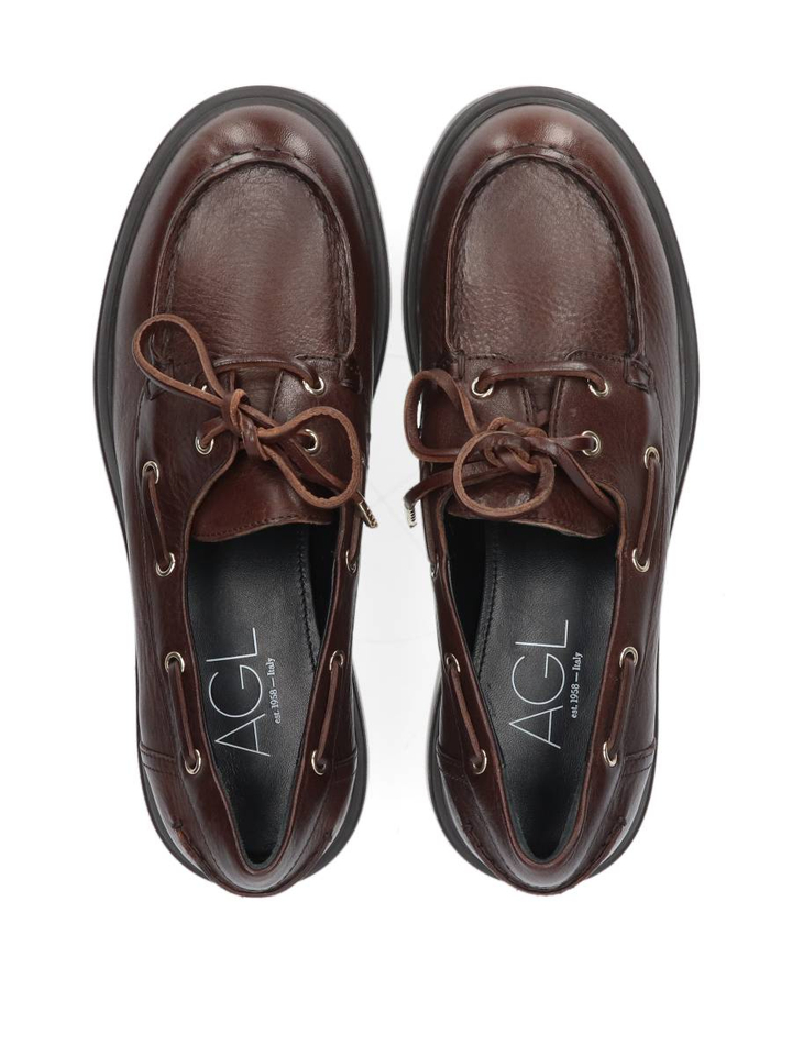 Donkerbruine loafer Ghauco AGL
