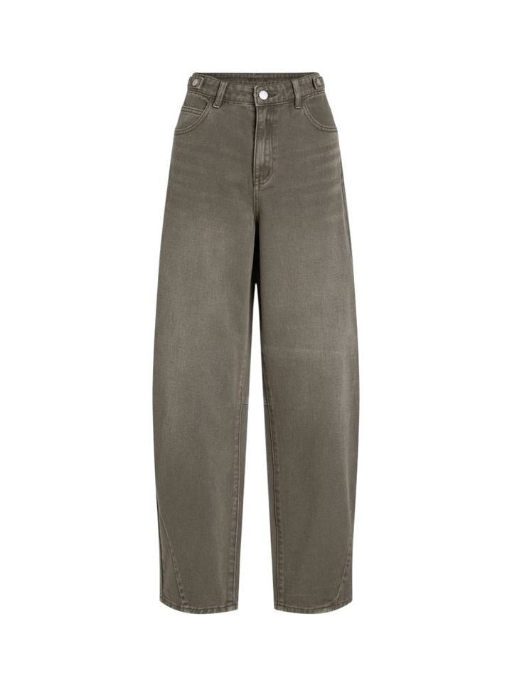 Groene barrel jeans Vipukka Vila