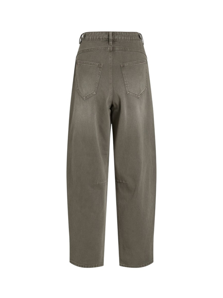 Groene barrel jeans Vipukka Vila