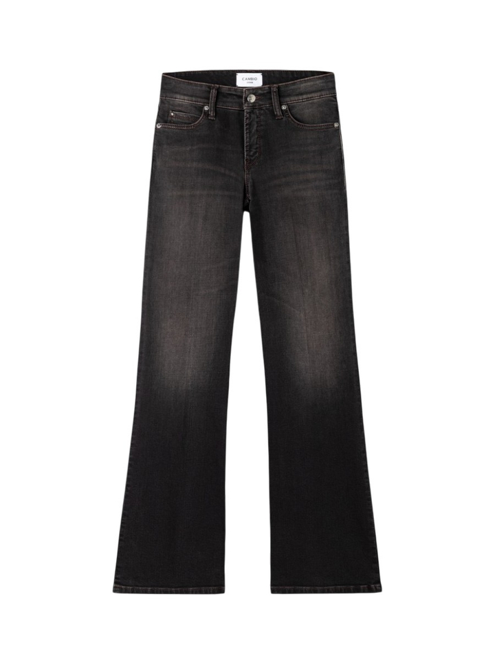 Bruingrijze flared jeans Paris Flared Cambio
