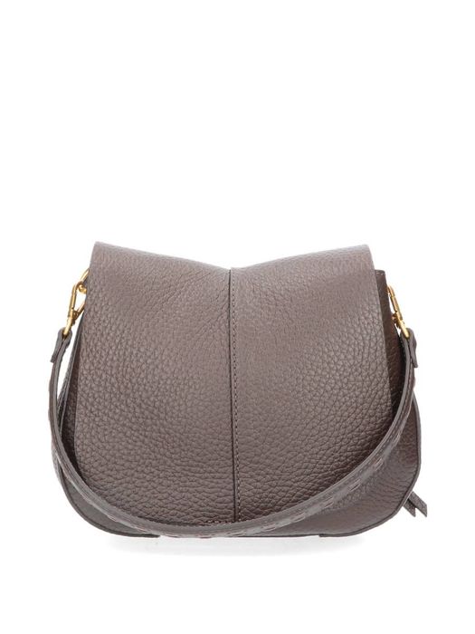 Donkerbruine handtas Helena Round Gianni Chiarini