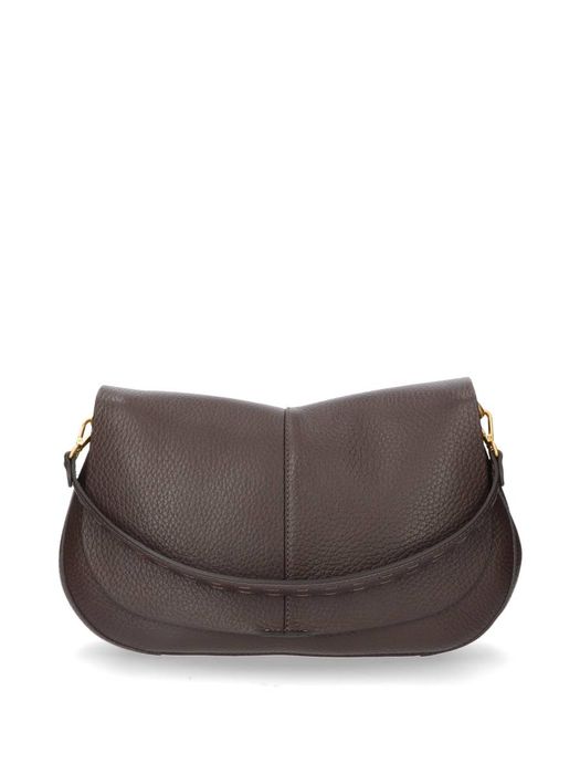 Donkerbruine handtas Helena Round Gianni Chiarini