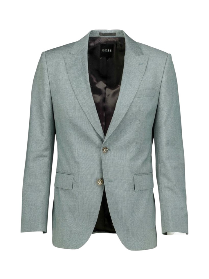 Groene kostuum blazer Hugo Boss