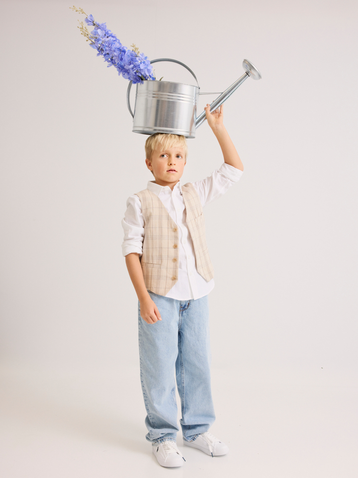 Jongens shop the look van Blue Bay en Ralph Lauren Zomer 2026 communie campagne