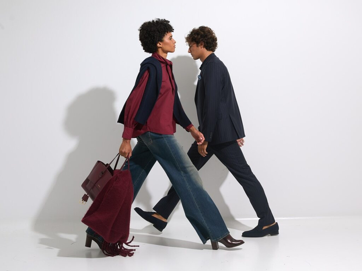 Dames shop the look van Josh V, Noir 'n' Blue, Atelier Content, Rue De Tokyo, Bellepiece en Hidesins Winter 2025 shoot 1