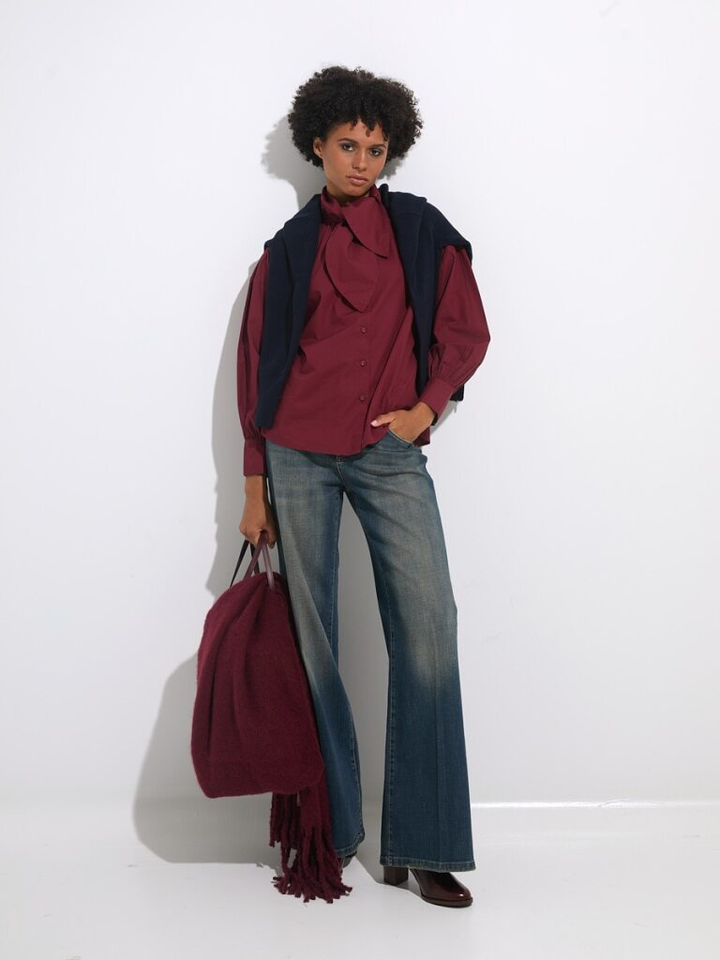 Dames shop the look van Josh V, Noir 'n' Blue, Atelier Content, Rue De Tokyo, Bellepiece en Hidesins Winter 2025 shoot 1