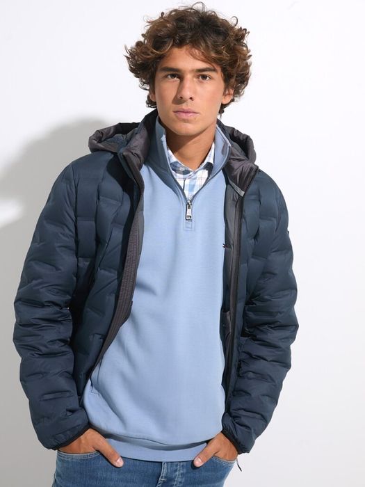 Heren shop the look van Bugatti, Milestone, Mercer, State Of Art en Tommy Hilfiger Winter 2025 shoot 1