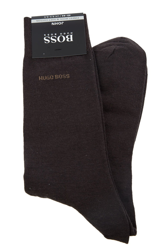 Donkerbruine Sokken Boss Black