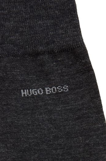 Donkergrijze Sokken Boss Black