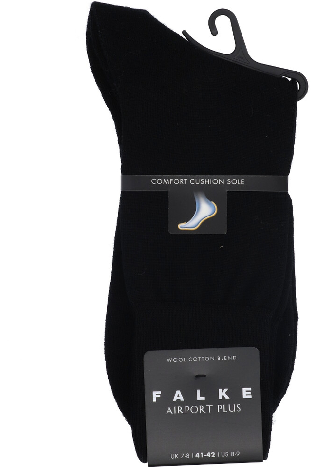 Zwarte sokken Airport Falke