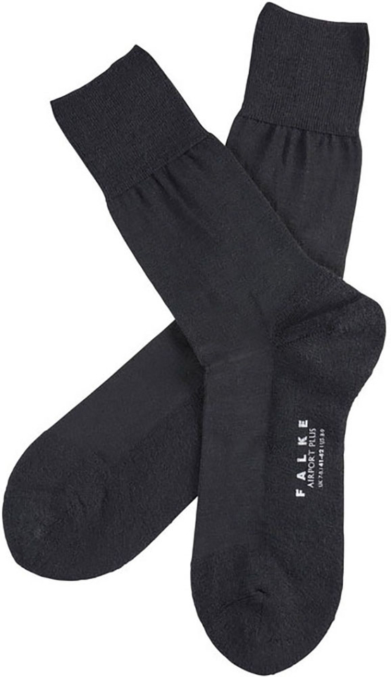Zwarte sokken Airport Falke