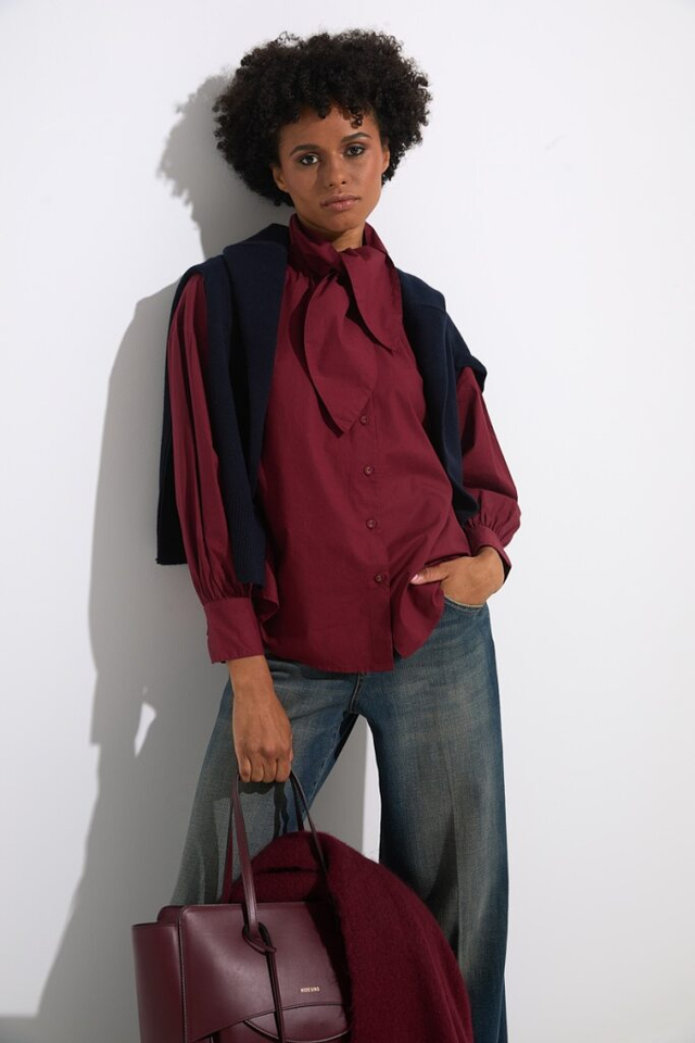 Dames shop the look van Josh V, Noir 'n' Blue, Atelier Content, Rue De Tokyo, Bellepiece en Hidesins Winter 2025 shoot 1