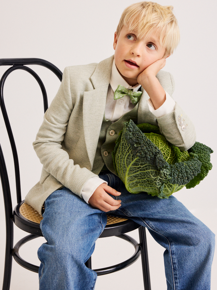 Jongens shop the look van Ralph Lauren en D-Lux Zomer 2026 communie campagne
