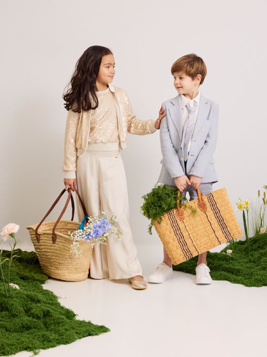 Jongens shop the look van Blue Bay, Ralph Lauren en D-Lux Zomer 2026 communie campagne