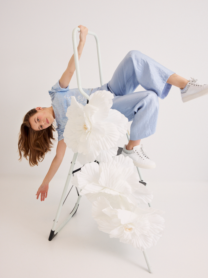 Meisjes shop the look van Blue Bay en Rtb Zomer 2026 communie campagne