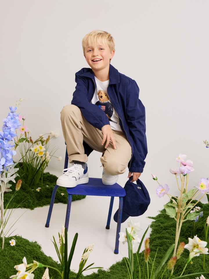 Jongens shop the look van Ralph Lauren Zomer 2026 communie campagne