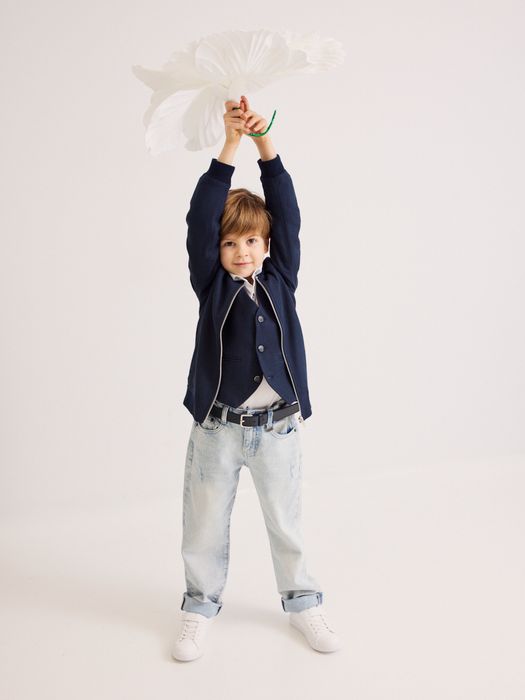 Jongens shop the look van Blue Bay, Ralph Lauren en D-Lux Zomer 2026 communie campagne
