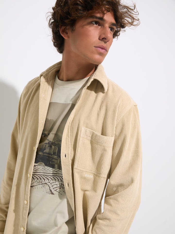 Heren shop the look van Faguo en Hugo Boss Winter 2025 shoot 1