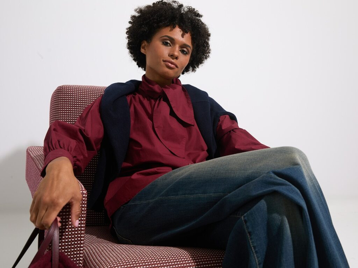 Dames shop the look van Josh V, Noir 'n' Blue, Atelier Content, Rue De Tokyo, Bellepiece en Hidesins Winter 2025 shoot 1