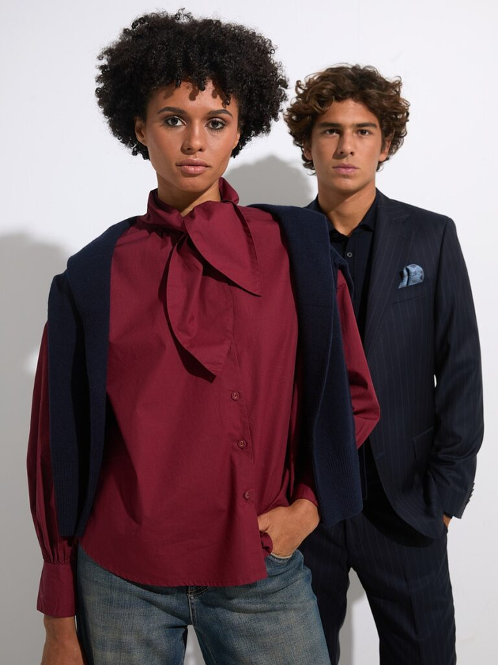 Dames shop the look van Josh V, Noir 'n' Blue, Atelier Content, Rue De Tokyo, Bellepiece en Hidesins Winter 2025 shoot 1