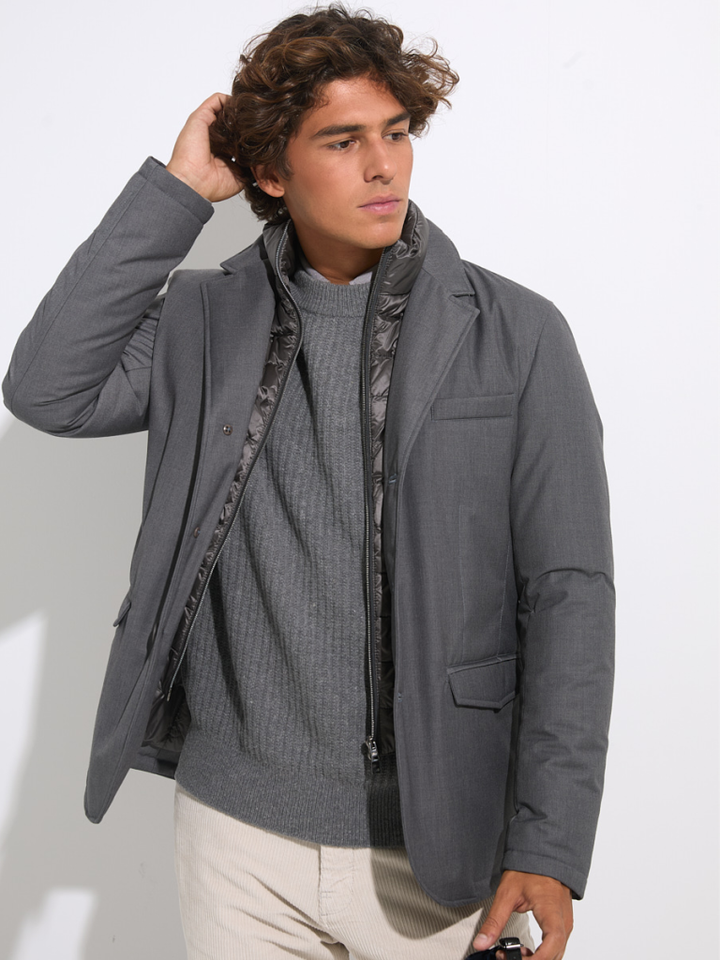 Heren shop the look van Atelier Noterman, Hackett, Hugo Boss en Philippe Model Winter 2025 shoot 1