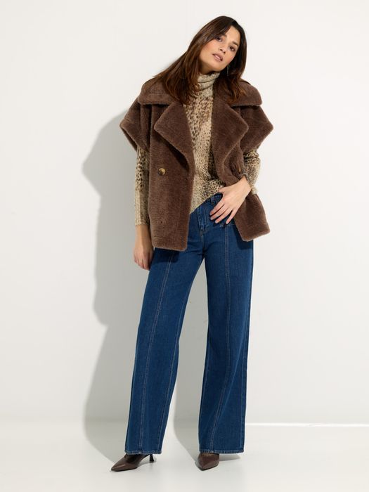 Dames shop the look van Bibi Lou, For all Mankind, Ibana, Twinset, Naghedi en Mrs Hosiery Winter 2025 shoot 4