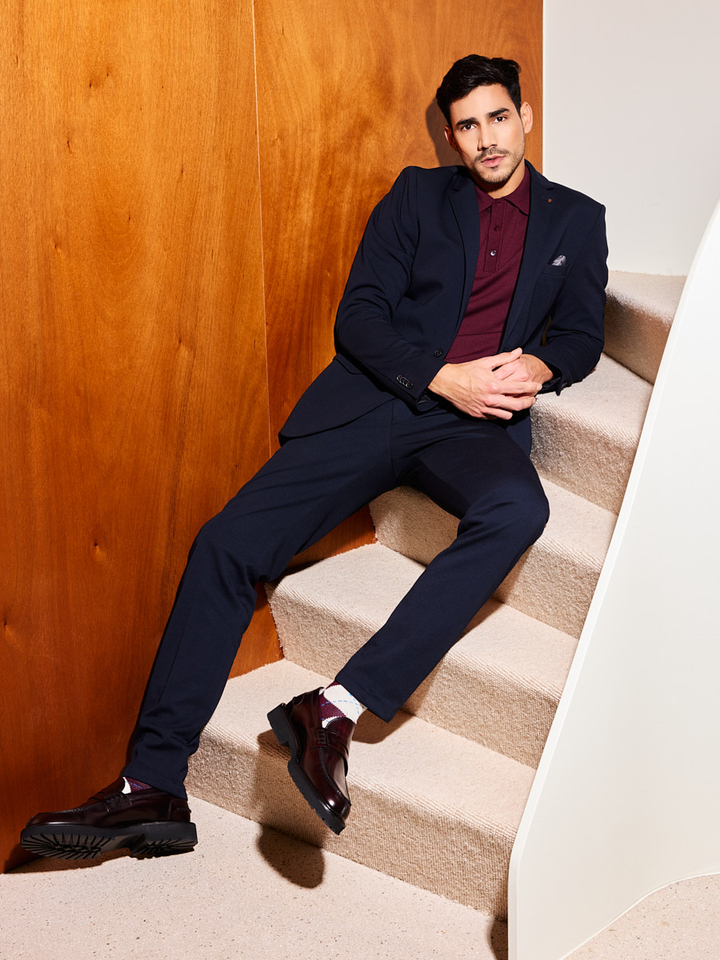 Heren shop the look van Fred Perry, Rossano Bisconti en Zuitable Winter 2025 party campagne